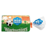 Warburtons Soft Round White Bread Milk Roll 400g  Adomoo